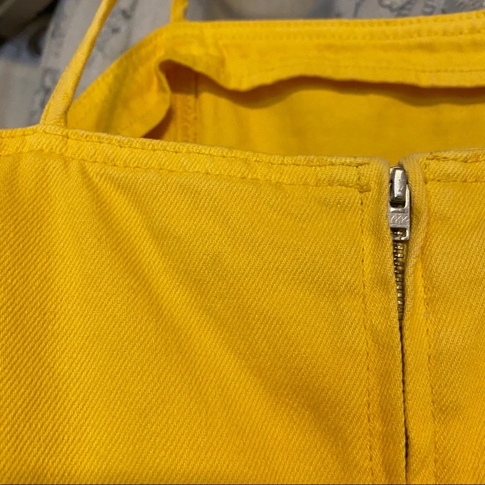 UO BDG Denim Slip Mini Dress - Picture 8 of 9